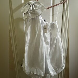 Bardot White One Shoulder Dress